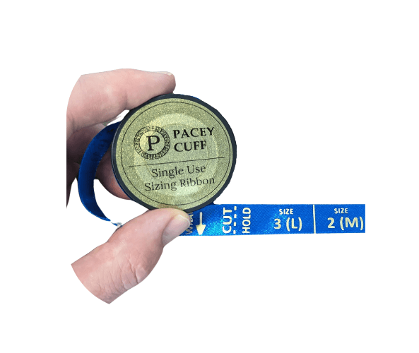 Pacey Cuff Single Use Sizing Ribbon