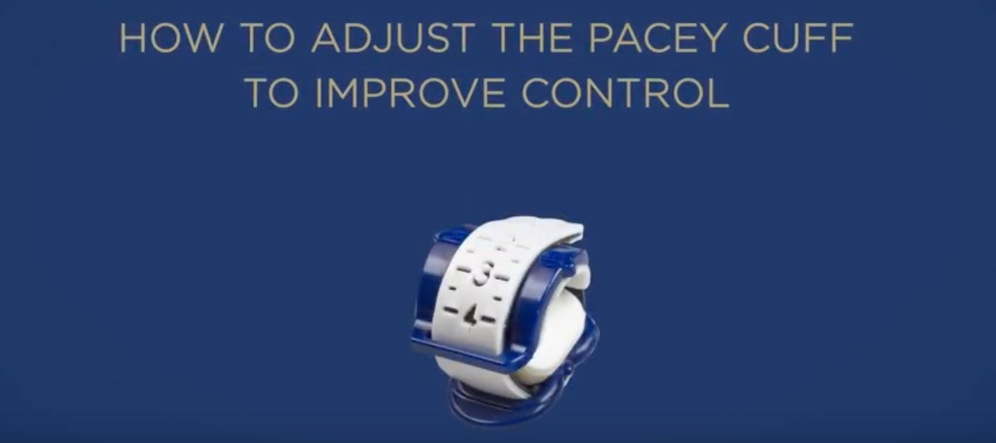 How to adjust the Pacey Cuff™